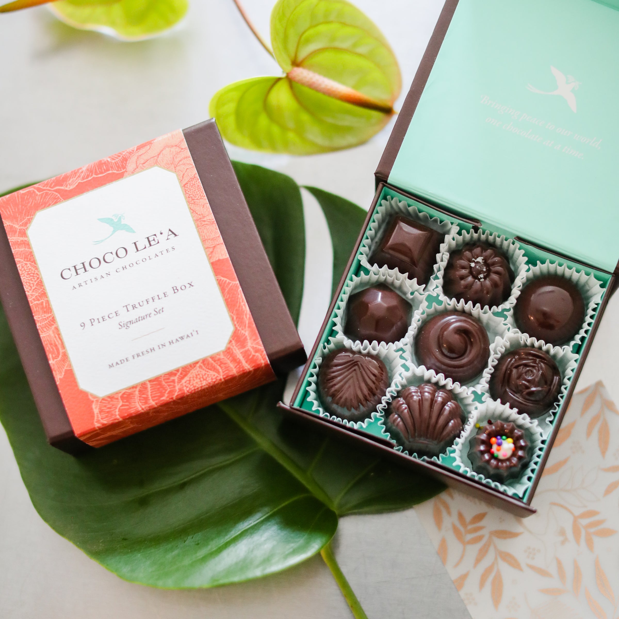 9pc Signature Truffle Box | Choco le'a